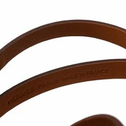 Hermes Tan Leather Pavane Multi Wrap Bracelet For Women -Deals Hermes Store luxury women hermes used fine jewelry p398886 006