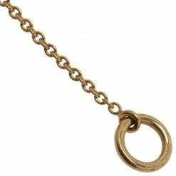 Hermes Farandole Yellow Gold Lariat Necklace For Women -Deals Hermes Store luxury women hermes used fine jewelry p47871 004