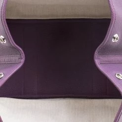 Hermes Purple Cassis Togo Leather Garden Party MM Tote For Women -Deals Hermes Store luxury women hermes used handbags p101647 007