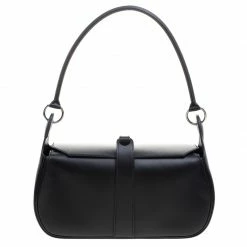 Hermes Black Box Calf Leather Rugby Bag For Women -Deals Hermes Store luxury women hermes used handbags p102176 004