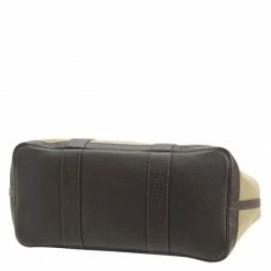 Hermes Bi Color Canvas Garden Party Tote Bag For Women -Deals Hermes Store luxury women hermes used handbags p103173 004