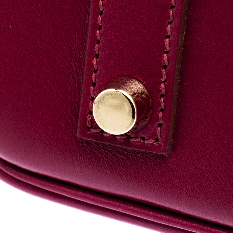 Hermes Ruby Box Calf Leather Gold Hardware Ghillies Birkin 35 Bag For Women 14 Hermes Ruby Box Calf Leather Gold Hardware Ghillies Birkin 35 Bag For Women - Image 12