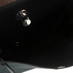 Hermes Dark Brown/Black Leather And Canvas Herbag Zip 39 Bag For Women -Deals Hermes Store luxury women hermes used handbags p105069 007