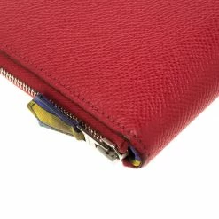 Hermes Rose Jaipur Epsom Leather Azap Silk In Zip Around Wallet For Women -Deals Hermes Store luxury women hermes used handbags p107406 010