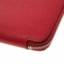 Hermes Rose Jaipur Epsom Leather Azap Silk In Zip Around Wallet For Women -Deals Hermes Store luxury women hermes used handbags p107406 011