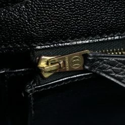 Hermes Noir Ardennes Leather Gold Hardware Birkin 35 Bag For Women -Deals Hermes Store luxury women hermes used handbags p111096 004