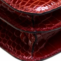 Hermes Rouge H Alligator Mini Palladium Hardware Constance Bag For Women -Deals Hermes Store luxury women hermes used handbags p114449 011