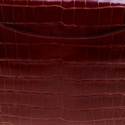 Hermes Rouge H Alligator Mini Palladium Hardware Constance Bag For Women -Deals Hermes Store luxury women hermes used handbags p114449 013