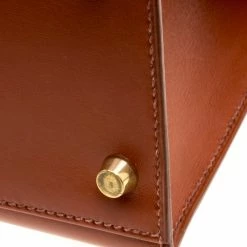 Hermes Brique Box Calf Leather Gold Hardware Kelly Sellier 28 Bag For Women -Deals Hermes Store luxury women hermes used handbags p116469 014