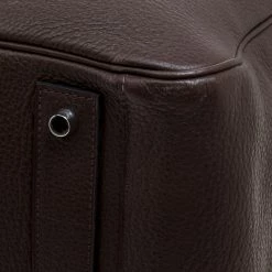 Hermes Cacao Togo Leather Palldium Hardware Lindy Voyage Bag For Women 27 Hermes Cacao Togo Leather Palldium Hardware Lindy Voyage Bag For Women -Deals Hermes Store luxury women hermes used handbags p119083 012