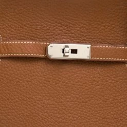 Hermes Gold Clemence Leather Palladium Hardware Jypsiere 28 Bag For Women -Deals Hermes Store luxury women hermes used handbags p121054 005