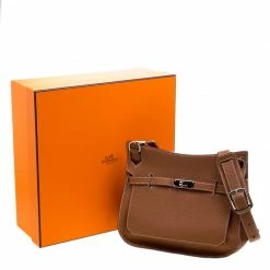 Hermes Gold Clemence Leather Palladium Hardware Jypsiere 28 Bag For Women -Deals Hermes Store luxury women hermes used handbags p121054 010