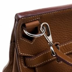 Hermes Gold Clemence Leather Palladium Hardware Jypsiere 28 Bag For Women -Deals Hermes Store luxury women hermes used handbags p121054 011