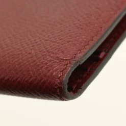 Hermes Bordeaux Epsom Leather Bearn Bifold Wallet For Women 11 Hermes Bordeaux Epsom Leather Bearn Bifold Wallet For Women -Deals Hermes Store luxury women hermes used handbags p121487 005