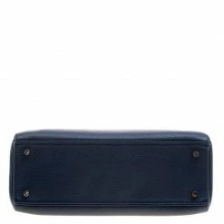 Hermes Blue De-Presse Togo Palladium Hardware Kelly Retourne 32 Bag For Women -Deals Hermes Store luxury women hermes used handbags p125912 006