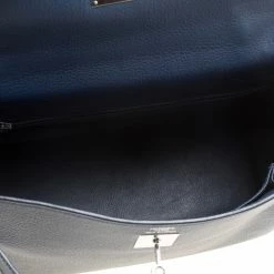Hermes Blue De-Presse Togo Palladium Hardware Kelly Retourne 32 Bag For Women -Deals Hermes Store luxury women hermes used handbags p125912 007