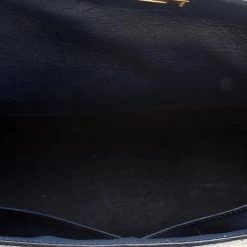 Hermes Blue De Malte Ostrich Gold Hardware Kelly Sellier 35 Bag For Women -Deals Hermes Store luxury women hermes used handbags p127266 007