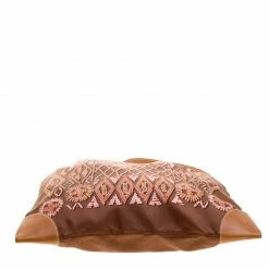 Hermes Brown Printed Kelly En Perles Silk And Swift Leather Silky City Bag For Women -Deals Hermes Store luxury women hermes used handbags p129188 006