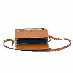 Hermes Gold Leather Palladium Hardware Roulis Bag For Women -Deals Hermes Store luxury women hermes used handbags p129513 0007