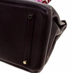 Hermes Bordeaux Togo Leather Gold Hardware Birkin 35 Bag For Women -Deals Hermes Store luxury women hermes used handbags p129686 0015