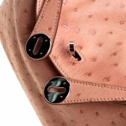 Hermes Crevette Ostrich Palladium Hardware Lindy 26 Bag For Women -Deals Hermes Store luxury women hermes used handbags p129719 0006