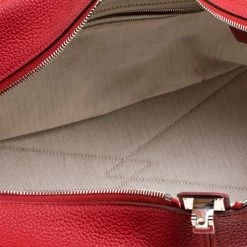 Hermes Rougue Garance Togo Leather Victoria II Bag For Women -Deals Hermes Store luxury women hermes used handbags p129728 0008