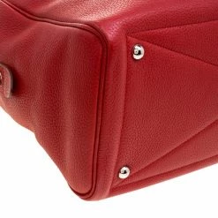 Hermes Rougue Garance Togo Leather Victoria II Bag For Women -Deals Hermes Store luxury women hermes used handbags p129728 0013