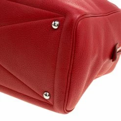 Hermes Rougue Garance Togo Leather Victoria II Bag For Women -Deals Hermes Store luxury women hermes used handbags p129728 0014