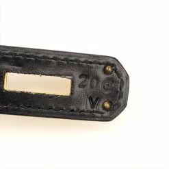 Hermes Noir Box Calf Leather Gold Hardware Kelly Sellier 32 Bag For Women -Deals Hermes Store luxury women hermes used handbags p133092 006