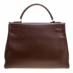 Hermes Brulee Veau Grain Lisse Leather Gold Hardware Kelly Retourne 32 Bag For Women 21 Hermes Brulee Veau Grain Lisse Leather Gold Hardware Kelly Retourne 32 Bag For Women -Deals Hermes Store luxury women hermes used handbags p137674 0004