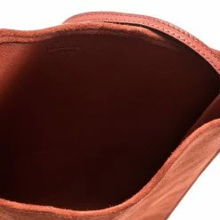 Hermes Dark Orange Suede Onimaitou Pochette PM Bag For Women -Deals Hermes Store luxury women hermes used handbags p137856 0007