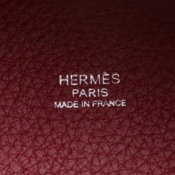 Hermes Rouge Garance Clemence Leather Picotin Lock PM Bag For Women -Deals Hermes Store luxury women hermes used handbags p137889 0009