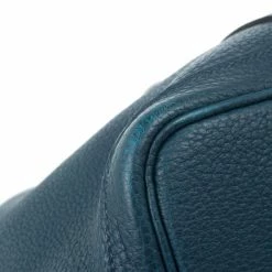 Hermes Blue Leather Garden Party Tote For Women -Deals Hermes Store luxury women hermes used handbags p13857 011