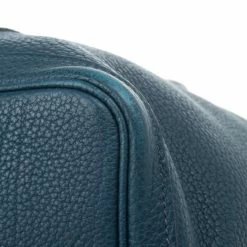 Hermes Blue Leather Garden Party Tote For Women -Deals Hermes Store luxury women hermes used handbags p13857 012