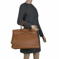 Hermes Gold Togo Leather Gold Hardware Birkin 40 Bag For Women -Deals Hermes Store luxury women hermes used handbags p140566 0002