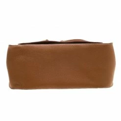 Hermes Brown Clemence Leather Palladium Hardware Jypsiere 37 Bag For Women -Deals Hermes Store luxury women hermes used handbags p140584 006