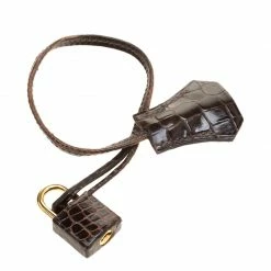 Hermes Dark Marron Porosus Crocodile Gold Hardware Birkin 35 For Women -Deals Hermes Store luxury women hermes used handbags p140670 012