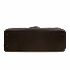 Hermes Cacao Clemence Leather Palladium Hardware Kelly Retourne 40 Bag For Women -Deals Hermes Store luxury women hermes used handbags p140707 006