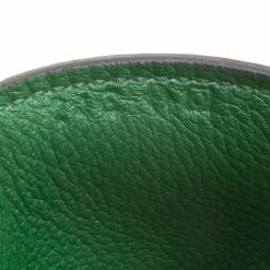 Hermes Green Swift Leather Palladium Hardware Toolbox 26 Bag For Women -Deals Hermes Store luxury women hermes used handbags p140720 0008