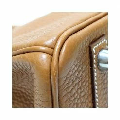 Hermes Gold Togo Leather Palladium Hardware Birkin 25 Bag For Women -Deals Hermes Store luxury women hermes used handbags p140755 004