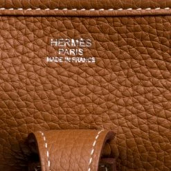 Hermes Marron Togo Leather Evelyne III PM Bag For Women 21 Hermes Marron Togo Leather Evelyne III PM Bag For Women -Deals Hermes Store luxury women hermes used handbags p147171 008