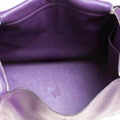 Hermes Ultraviolet Chevre De Coromandel Leather Palladium Lindy 34 Bag For Women -Deals Hermes Store luxury women hermes used handbags p147611 0007