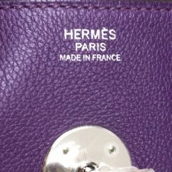 Hermes Ultraviolet Chevre De Coromandel Leather Palladium Lindy 34 Bag For Women -Deals Hermes Store luxury women hermes used handbags p147611 0009