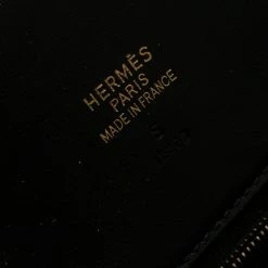 Hermes Black Box Calf Leather White Bus Tote For Women 20 Hermes Black Box Calf Leather White Bus Tote For Women -Deals Hermes Store luxury women hermes used handbags p149662 008