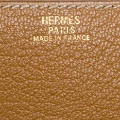 Hermes Caramel Chevre De Coromandel Leather Mini Gold Hardware Constance Bag For Women -Deals Hermes Store luxury women hermes used handbags p152693 0008