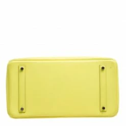 Hermes Soufre Epsom Leather Palladium Hardware Birkin 35 Bag For Women -Deals Hermes Store luxury women hermes used handbags p156694 0006