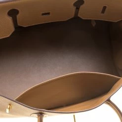 Hermes Natural Togo Leather Gold Hardware Birkin 40 Bag For Women -Deals Hermes Store luxury women hermes used handbags p156723 007