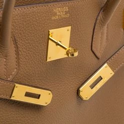 Hermes Natural Togo Leather Gold Hardware Birkin 40 Bag For Women -Deals Hermes Store luxury women hermes used handbags p156723 010
