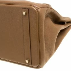 Hermes Natural Togo Leather Gold Hardware Birkin 40 Bag For Women -Deals Hermes Store luxury women hermes used handbags p156723 016