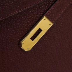 Hermes Prune Negonda Calfskin Kelly 35 For Women -Deals Hermes Store luxury women hermes used handbags p15676 016